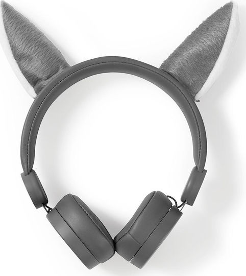 Nedis Жични On Ear Слушалки Сиви