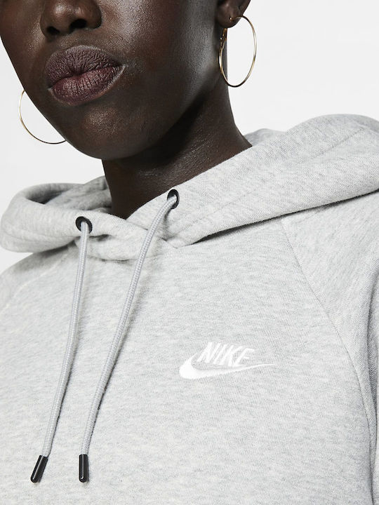 Sportswear Essentials Women's Sweatshirt Hooded Dark Grey Heather