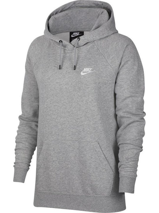 Sportswear Essentials Women's Sweatshirt Hooded Dark Grey Heather