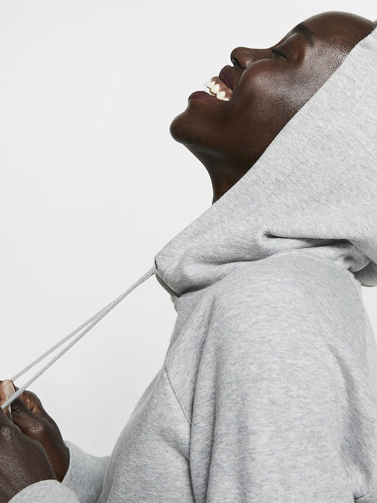 Sportswear Essentials Women's Sweatshirt Hooded Dark Grey Heather