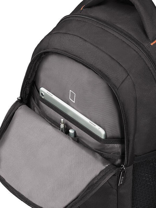 American Tourister At Work Αδιάβροχη Τσάντα Πλάτης για Laptop 15.6" Black/Orange
