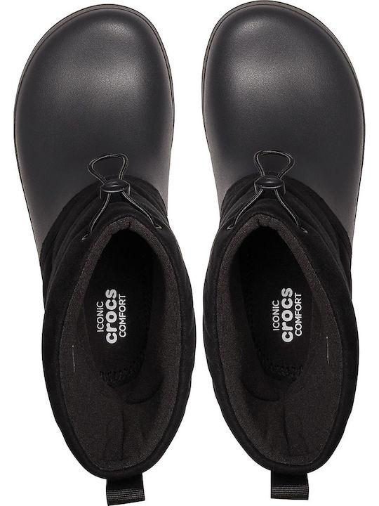 Schürzen für Catering Damen Gummistiefel Schwarz