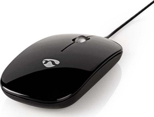 Nedis Wired Mouse Cu fir Mouse Negru