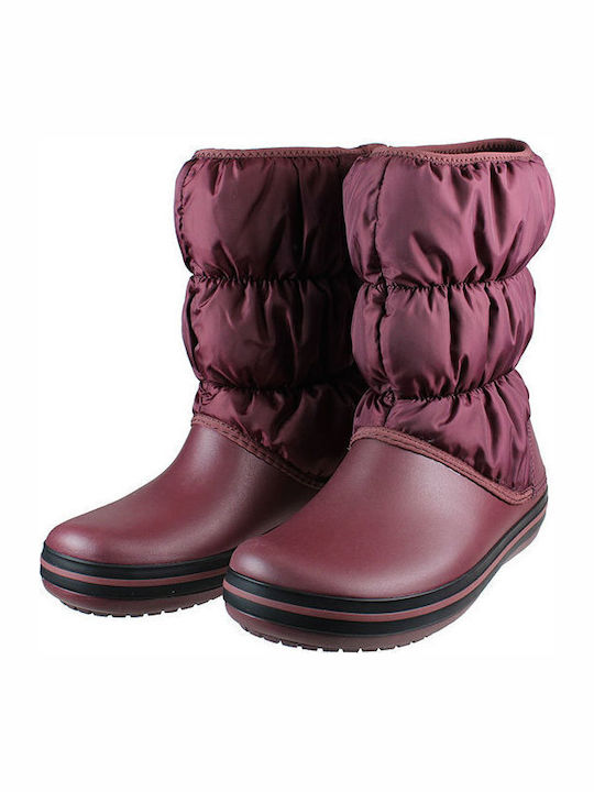 Women's Wellies Burgundy