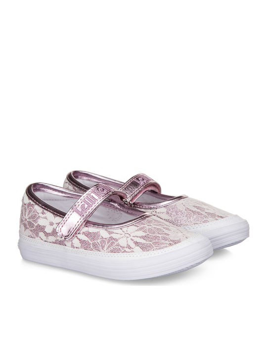 Lelli Kelly Kids Ballerinas with Hoop & Loop Closure Pink