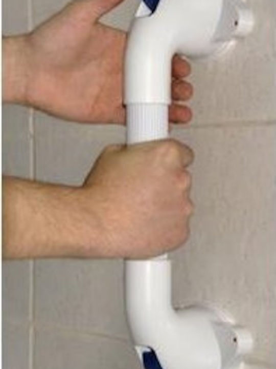 Mobiak Bathroom Grab Bar for Persons with Disabilities 40.6cm White