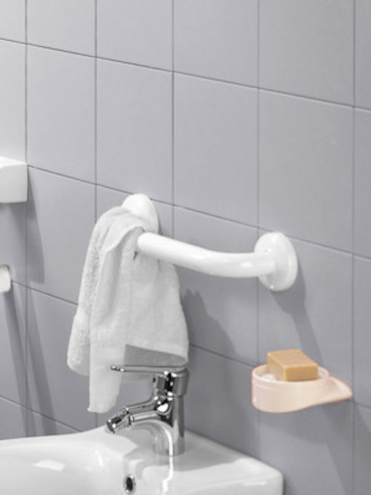 Ponte Giulio Paint Bathroom Grab Bar for Persons with Disabilities 38cm White