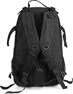 Outdoor Military Rucksack Black 30lt