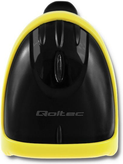 Qoltec Scanner Χειρός Ενσύρματο με Δυνατότητα Ανάγνωσης 1D Barcodes