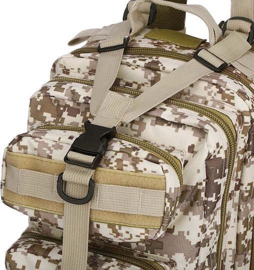 3P Military Στρατιωτικό Σακίδιο Πλάτης Desert 30lt