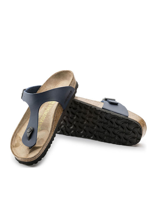 Gizeh Birko-Flor Sandale pentru bărbați în Albastru Culoare Potrivire Regular