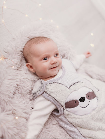 Bizzi Growin Winter Sleeping Bag Sidney Sloth 2.5 Tog Gray