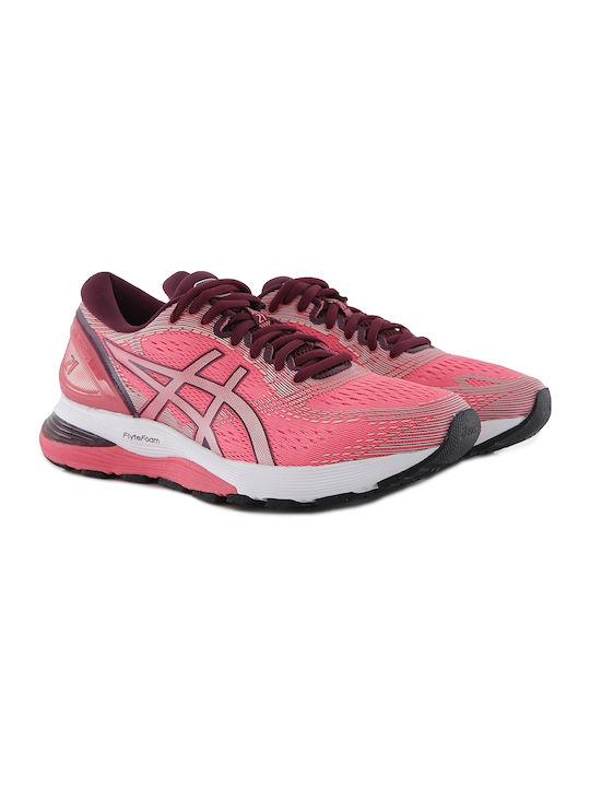 Gel-Nimbus 21 Damen Sportschuhe Laufen Pink Cameo / Baked Pink