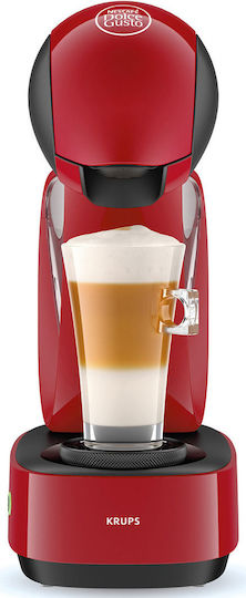 Krups Infinissima Καφετιέρα για Κάψουλες Dolce Gusto Πίεσης 15bar Red
