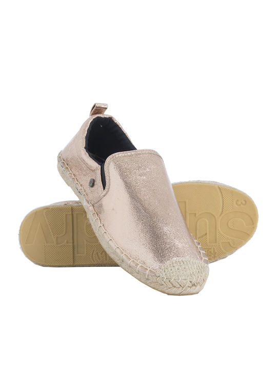 Liora Espadrille Shoes Γυναικείες Εσπαντρίγιες σε Χρυσό Χρώμα