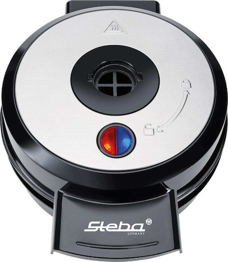 Steba WE 20 Waffeleisen für Runde Waffeln 700W Schwarz