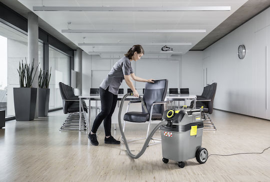Karcher NT 40/1 Ap L Staubsauger Flüssigkeiten / Feststoffe 1380W mit Kunststoff Behälter 40Es