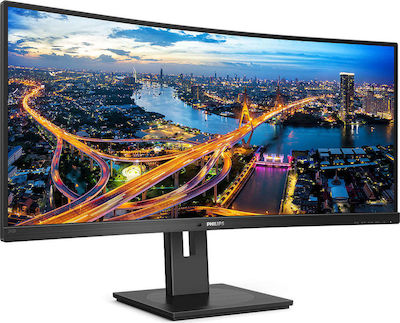 Philips B-Line 342B1C Ultrawide VA Curved Monitor 34" FHD 2560x1080 με Χρόνο Απόκρισης 4ms GTG