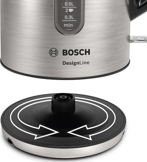 Bosch Kettle 1.7lt 2400W Silver