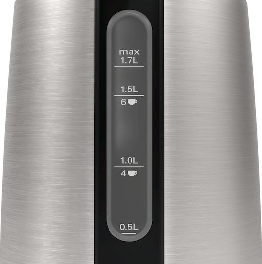 Bosch Designline Fierbător 1.7lt 2400W Argintiu