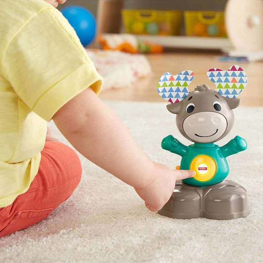 Fisher Price Ζωάκι Linkimals Τάρανδος, ο Μουσικούλης με Μουσική για 9+ Μηνών