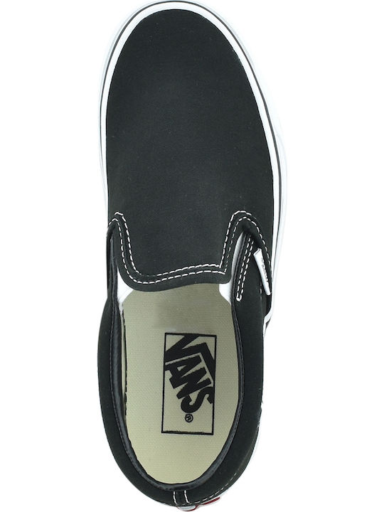 Men's Canvas Slip-Ons Black