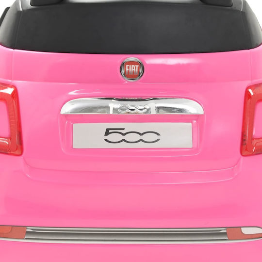 vidaXL Ride On Car Fiat 500 Αυτοκινητάκι Ride On για 12+ μηνών Ροζ