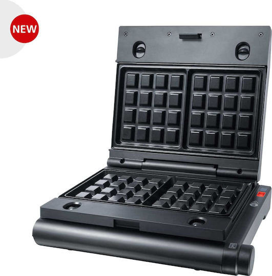 Steba SG 55 Sandwich Maker Grill with Removable Plates 1100W Inox