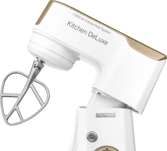 Sencor STM4467CH Stand Mixer 1000W with Stainless Mixing Bowl 4.5lt