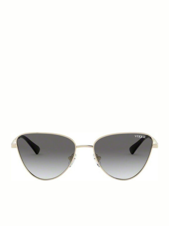 Vogue Women's Sunglasses with Gold Metal Frame and Gray Gradient Lens VO4145SB 848/11