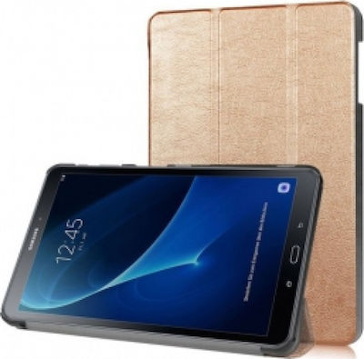 Tri-Fold Flip Cover Synthetic Leather Gold (Galaxy Tab A 10.1 2016)