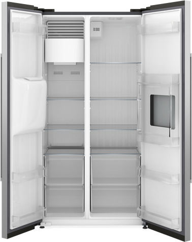 Teka Ψυγείο Ντουλάπα 516lt Total NoFrost Υ179xΠ89.5xΒ74.5εκ. Inox Rlf 74925