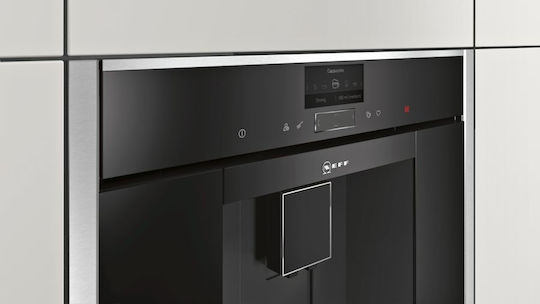 Neff Automatic Espresso Machine Built-in 1600W Pressure 19bar with Grinder and Wi-Fi Black C17KS61H0