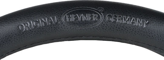 Heyner Car Steering Wheel Cover SoftComfort PRO Faux with Diameter 37-39cm made of Leatherette Black