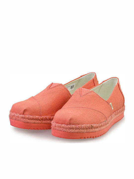 Persimmon Heritage Υφασμάτινες Γυναικείες Εσπαντρίγιες Coral