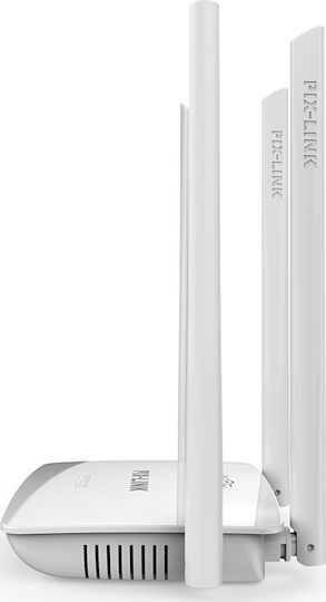 Pix-Link LV-WR08 Ασύρματο Router Wi‑Fi 4 με 4 Θύρες
