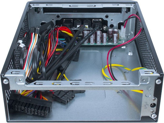 Inter-Tech MW-02 II Mini Tower Κουτί Υπολογιστή Μαύρο