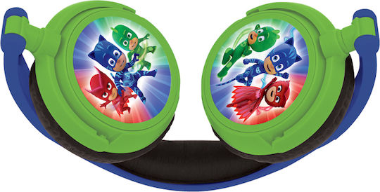 Lexibook PJ Masks Ενσύρματα Παιδικά On Ear Ακουστικά Μπλε / Πράσινα