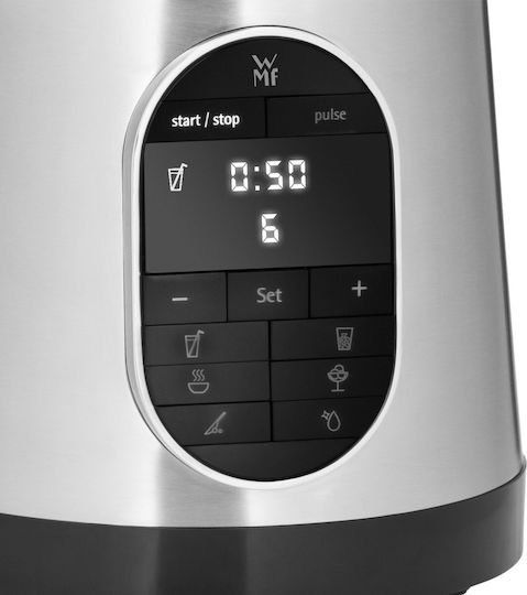 WMF Kult Pro 04.1663.0011 Μπλέντερ με Πλαστική Κανάτα 1.8 lt 1600W Inox