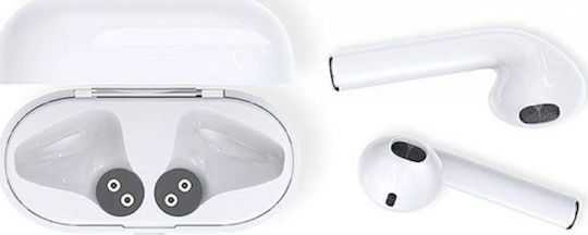ObaStyle M9S In-ear Bluetooth Handsfree Căști cu Carcasă de Încărcare Alb