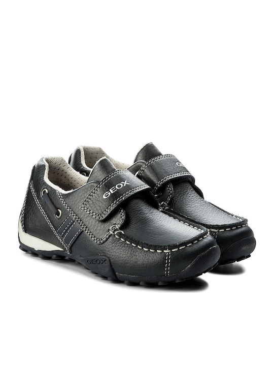Kinder-Mokassins Schwarz J Snake Moc B A