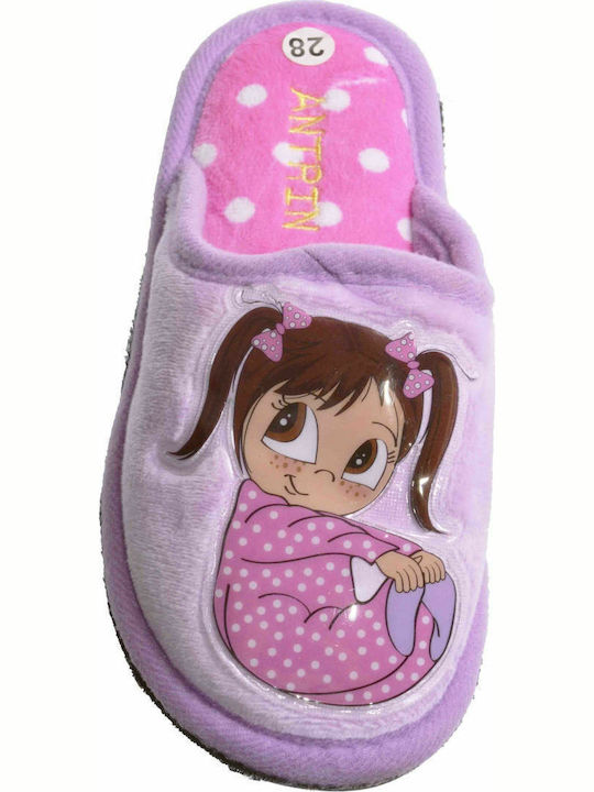 Kids Slippers Lilac 125