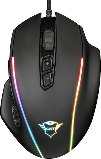 Trust GXT 165 Celox RGB Gaming Mouse 10000 DPI Negru
