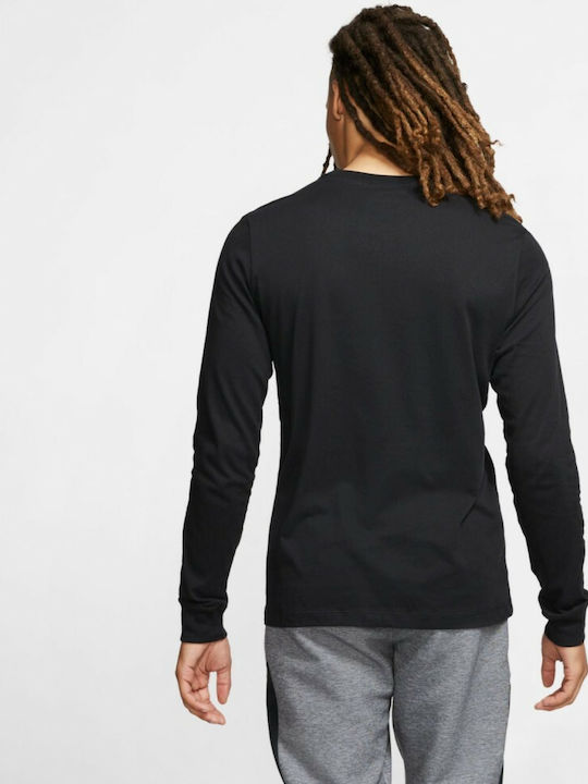 Nike Dry Swish Men's Long Sleeve Blouse Black