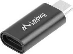 Lanberg Konverter Micro-USB männlich zu Blitzschlag weiblich 1Stück AD-LM-UM-01