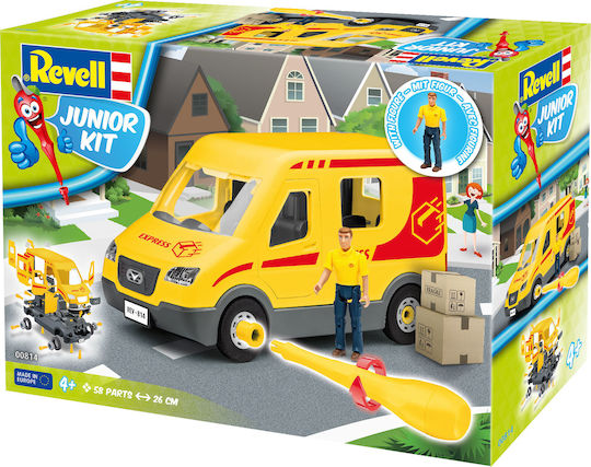 Revell Plastic Construction Toy Parcel Service Vehicle