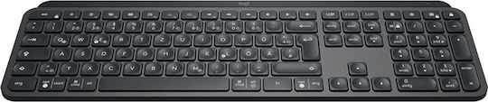 Logitech MX Keys Ασύρματο Bluetooth Πληκτρολόγιο Αγγλικό US
