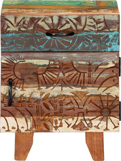 από Μασίφ Ξύλο Πολύχρωμο 40x30x50cm 247911