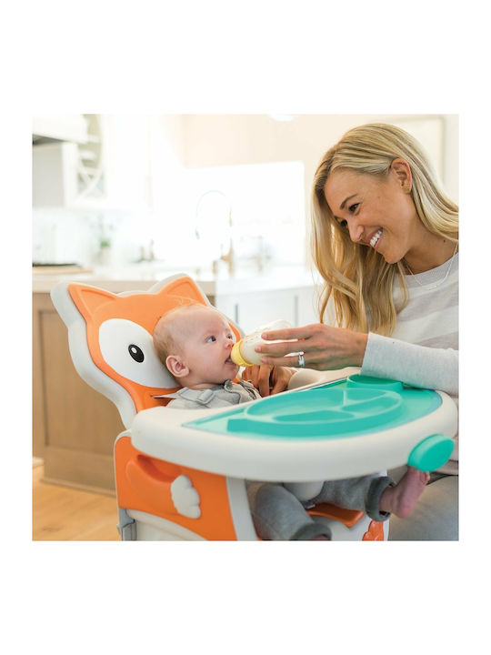 Infantino Grow With Me Baby Highchair 4 in 1 with Adjustable Height Multicolour