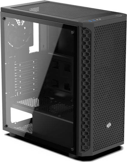 SilentiumPC Signum SG1 TG Gaming Midi Tower Κουτί Υπολογιστή με Πλαϊνό Παράθυρο Μαύρο